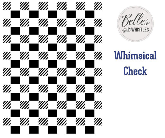 Mylar- Whimsical Check